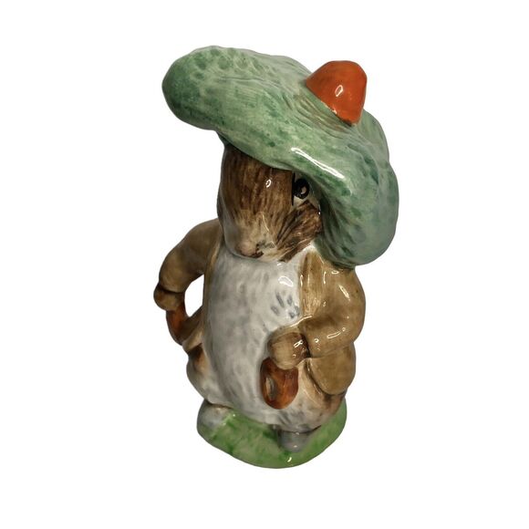 Beseick Beatrix Potter Benjamin Bunny Porcelain Figurine F Warne 1948 England - Picture 5 of 5